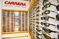 Carrera sunglasses on display Royalty Free Stock Photo