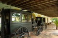 Carretas in the ex-hacienda El Lencero in Jalapa Veracruz Mexico from the time of the Mexican Revolution