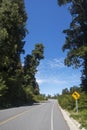 Carretera austral in chile Royalty Free Stock Photo