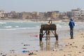 Carriage on the beach