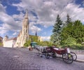 Carriage in Budapest Royalty Free Stock Photo