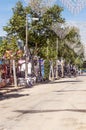 Carriage horses at the fair