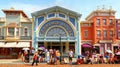 Carriage house of disneyland, hong kong