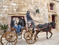 Carriage in Mdina the Silent City of Malta