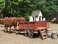 Carriage at Old Sturbridge Village in Massachusetts