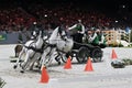 Geneva, Switzerland, December 10, 2023 : The 62st edition of the Geneva International Horse Show (CHI) at Palexpo