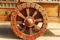 Carriage wheel Royalty Free Stock Photo