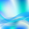 Carribean ocean blue waves abstract background with copy space