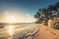 Carribean sea, beautiful panoramic view Royalty Free Stock Photo