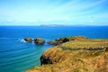 Carrick -A-Rede and Larrybane Royalty Free Stock Photo