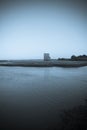 Carrigafoyle castle on the Shannon estuary Royalty Free Stock Photo