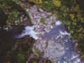 Carrington Falls in the Budderoo National Park, New South Wales in Australia Royalty Free Stock Photo