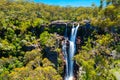 Carrington Falls - plunge waterfall in the Kangaroo River.