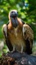 Carrion eater Vulture bird plays vital role in ecosystem