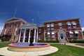 Carroll County historic courthouse in Mount Carroll IL Royalty Free Stock Photo