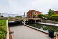 Carroll Creek Promenade Park in Federick, Maryland