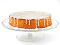 Carrot and Almond Cake Royalty Free Stock Photo