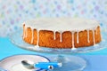 Carrot and Almond Cake Royalty Free Stock Photo