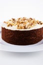 Studio shot of Carrot cake Royalty Free Stock Photo