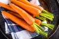 Carrot. Fresh Carrots bunch. Baby carrots. Raw fresh organic orange carrots. Healthy vegan vegetable food