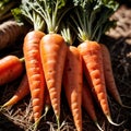 Carrot fresh raw organic vegetable