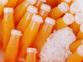 Carrot juice homemade Royalty Free Stock Photo