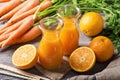 Carrot orange juice