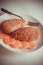 Carrot pancakes