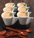 Carrot-potato cream soup