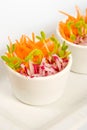 Carrot and radish salad Royalty Free Stock Photo