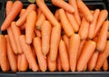 Carrot for sale Royalty Free Stock Photo