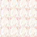 ÃÂ¡arrot seamless pattern. Vegetable food background. Linear carrot print for kitchen textile