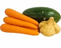 carrot watermelon sweet potato vegetables fruits thailand many types