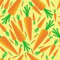 Carrote pattern1 Royalty Free Stock Photo