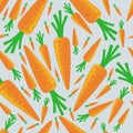 Carrote pattern1 Royalty Free Stock Photo
