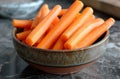 carrots in bowls healthy carrots