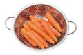 Carrots in Colander