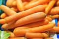 Carrots. Fresh organic carrots. Background texture of carrots.