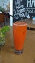 The Carrots Juice