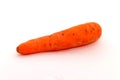 Carrots on a white background