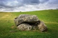Carrowmore megalithic cemetery Royalty Free Stock Photo