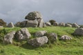 Carrowmore megaliths Royalty Free Stock Photo