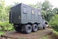 Carrying old Thai soldiers, vehicles to help remove, use to carry troops and transport items.