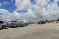 Cars and airplanes and airport Royalty Free Stock Photo