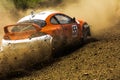 Cars on the autocross. Royalty Free Stock Photo