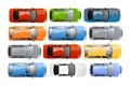 Cars background vector