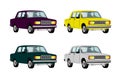 Cars different colors