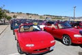 Parade Lap, Mazda Laguna Sega Race Way, California. Royalty Free Stock Photo