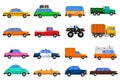 Cars Icons Set Royalty Free Stock Photo