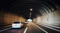 Cars Journeying Through the Tunnel. Generative AI